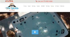 Desktop Screenshot of hottubsreno.com